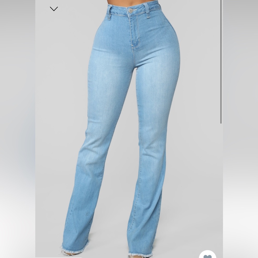 High Waist Flare Jeans